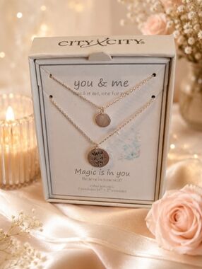"Magic Is In You" 2 Pendant Necklaces